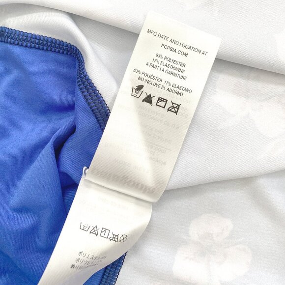 Patagonia Micro Swell MARIPOSA LILY CLASSIC NAVY Rash Guard - Picture 6 of 8
